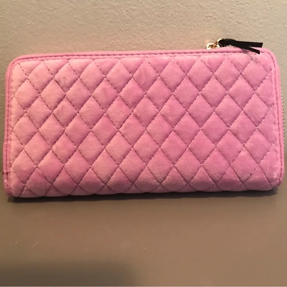Juicy Couture Purple Quilted Wallet